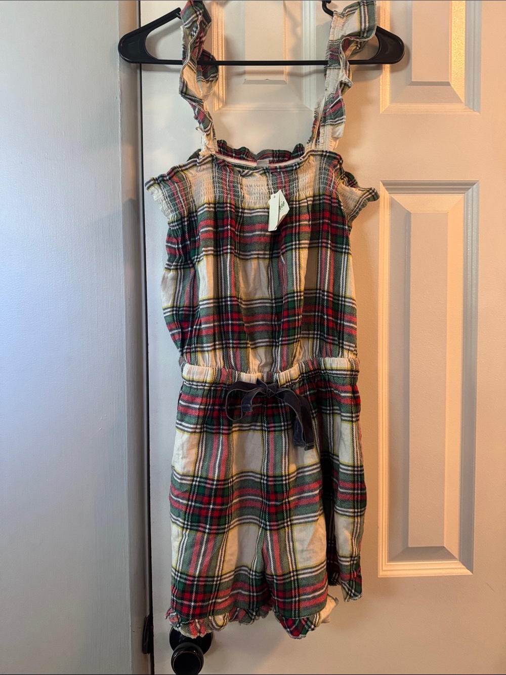 Aerie Flannel Romper Pajama